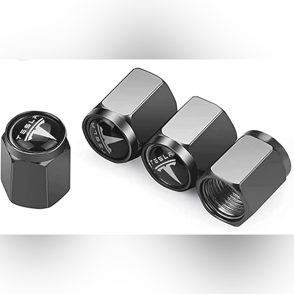Tesla Tire Air Valve caps - 4pcs